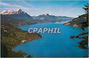 Seller image for Carte Postale Moderne Thunersee mit Niesen und Stockhornkette for sale by CPAPHIL