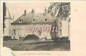 Carte Postale Ancienne Environs de Montbard Le Château de Nogent