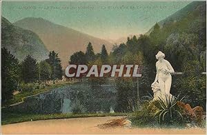 Image du vendeur pour Carte Postale Ancienne Luchon Le Parc des Quinconces La statue de la Valle du Lys mis en vente par CPAPHIL