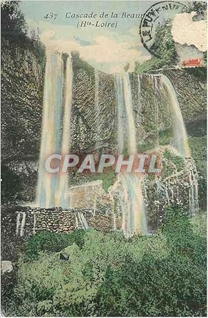 Carte Postale Ancienne Cascade de la Beaum (hte Loire)