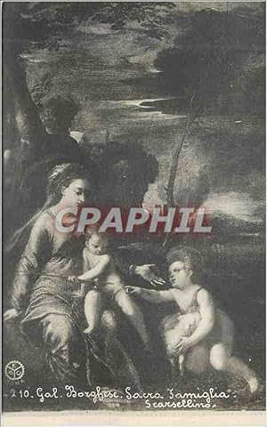 Seller image for Carte Postale Moderne Gal Borgffese Sacro Famiglia Scarsellino for sale by CPAPHIL