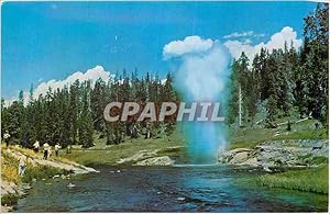 Carte Postale Moderne Yellowstone National Park Riverside Geyser