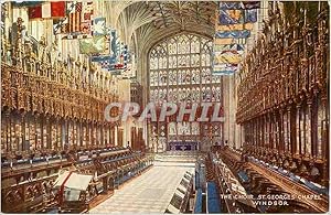 Seller image for Carte Postale Moderne The Choir St Georges Chapel Windsor for sale by CPAPHIL