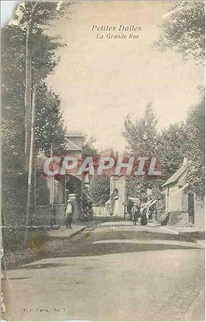Seller image for Carte Postale Ancienne Petites Dalles La Grande Rue for sale by CPAPHIL