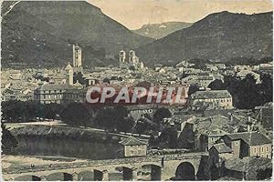 Seller image for Carte Postale Ancienne Millau (Aveyron) vue gnrale Autour Les Vignes et les Chalets for sale by CPAPHIL