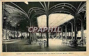Carte Postale Ancienne Vichy Le Palais des Sources (Ch Le Coeur Lucien Woog Arch)