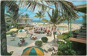 Carte Postale Moderne Fort Lauderdale Florida South Patio Lago Mar Hôtel et Apts