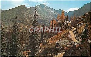 Imagen del vendedor de Carte Postale Moderne Trial to Dream Lake Rock Mountain National Park a la venta por CPAPHIL