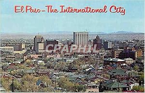 Carte Postale Moderne El Paso Texas Downtown El Paso from Rim Road