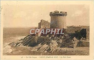 Seller image for Carte Postale Ancienne Saint Jean de Luz La Cote Basque Le Fort Socoa for sale by CPAPHIL