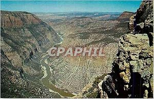 Bild des Verkufers fr Carte Postale Moderne Astesia Colorado The Whirlpool Canyon from Harper's Corner Dinosaur National Monument zum Verkauf von CPAPHIL