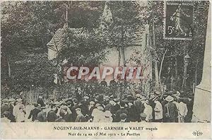 Reproduction Nogent sur Marne Garnier et Valet Nuit du 14 au 15 Mai 1912 Le Pavillon