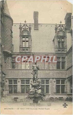 Image du vendeur pour Carte Postale Ancienne Bourges 19 cour intrieure de l htel cujas mis en vente par CPAPHIL