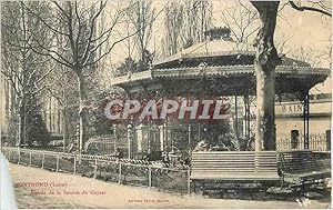 Carte Postale Ancienne Montrond Loire Entrée de la Source du Geyser