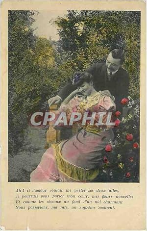 Image du vendeur pour Carte Postale Ancienne Ah Si L'Amour Voulait me Preter ses Deux Ales mis en vente par CPAPHIL