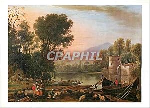 Carte Postale Moderne Museum of Fine Arts Boston Claude Lorrain French 1600 1682 The Mill Seth K ...