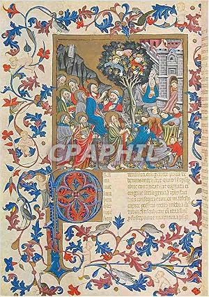 Immagine del venditore per Carte Postale Moderne Breviaire de Martin d'Aragon (vers 1400) Entre du Christ a Jerusalem venduto da CPAPHIL