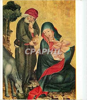 Image du vendeur pour Carte Postale Moderne Meister Bertram um 1345 1415 Repos dans la Fuite en Egypte mis en vente par CPAPHIL