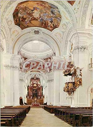 Carte Postale Moderne Benediktinerabtei Weingarten Wurtt (Gegr 1056) Basilika (ebout 1724)