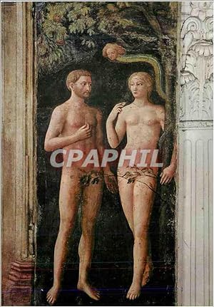 Bild des Verkufers fr Carte Postale Moderne Firenze Basilica del Carmine Adam and Eve zum Verkauf von CPAPHIL