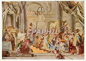 Seller image for Carte Postale Moderne Wurzburg Residenz Kaisersaal Hochdzeit Kaiser Barbarossas for sale by CPAPHIL