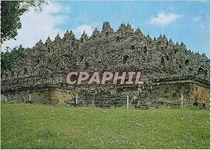 Seller image for Carte Postale Moderne Borobudur Temple There are Hundreds of Spires each of which contains the image of Buddha for sale by CPAPHIL