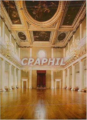 Image du vendeur pour Carte Postale Moderne Banqueting House Whitehall Interior Looking South Showing the Painted Ceiling by Rubens mis en vente par CPAPHIL