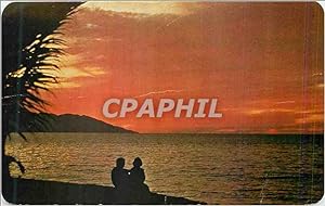 Seller image for Carte Postale Moderne Puerto Vallarta Jalisco Mexico Romance Under the Setting Sun in Pto Vallarta for sale by CPAPHIL