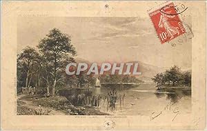 Bild des Verkufers fr Carte Postale Ancienne Petit Lac Binnensee zum Verkauf von CPAPHIL