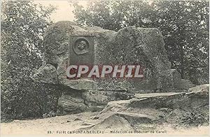 Seller image for Carte Postale Ancienne fort de Fontainebleau Medaillon de Foucher de Careit for sale by CPAPHIL