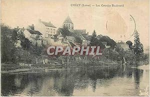 Carte Postale Ancienne Checy (Loiret) Les Courties Boulerard