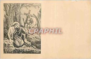 Carte Postale Ancienne Christ Ange