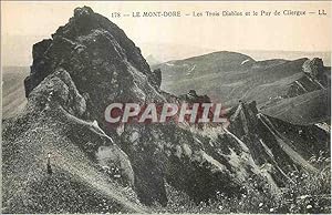 Image du vendeur pour Carte Postale Ancienne Le Mont Dore Les Trois Diables et le Puy de Cliergue mis en vente par CPAPHIL