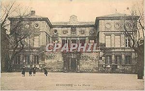 Carte Postale Ancienne Beaucaire La Mairie
