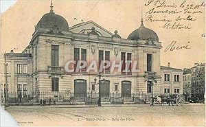 Carte Postale Ancienne Saint Denis Salle des Fêtes