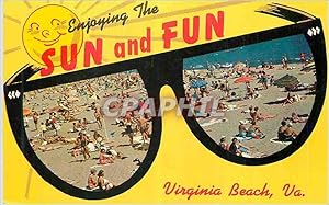 Bild des Verkufers fr Carte Postale Moderne Virginia Beach Sun and Fun zum Verkauf von CPAPHIL