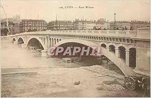 Imagen del vendedor de Carte Postale Ancienne Lyon Pont Wilson a la venta por CPAPHIL