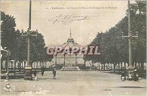 Seller image for Carte Postale Ancienne Valence Le Champ de Mars et le Kiosque de la Musique for sale by CPAPHIL