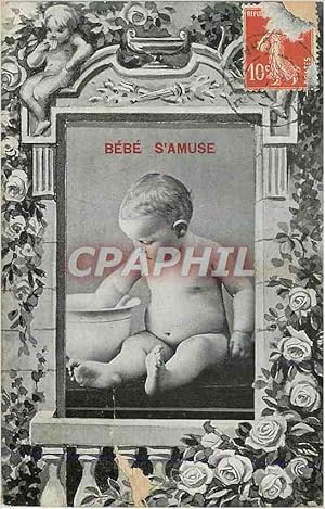 Imagen del vendedor de Carte Postale Ancienne Bebe S'amuse a la venta por CPAPHIL