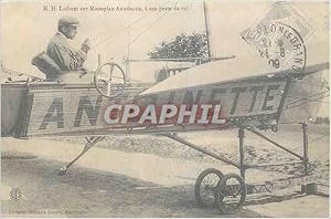 Reproduction Latham sur Monoplan Antoinette a son Poste de Vol Avion Aviation