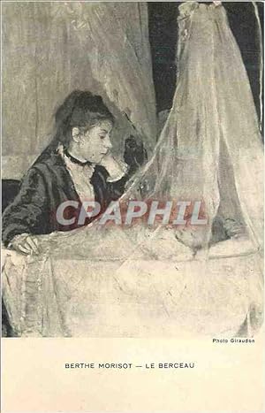 Bild des Verkufers fr Carte Postale Ancienne Berthe Morisot Le Berceau zum Verkauf von CPAPHIL