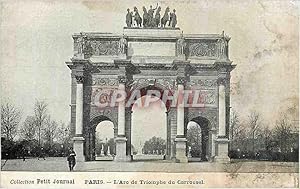 Carte Postale Ancienne Paris L'Arc de Triomphe du Carrousel