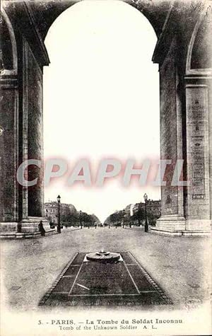 Image du vendeur pour Paris Carte Postale Ancienne La Tombe du soldat inconnu mis en vente par CPAPHIL