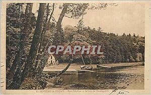 Carte Postale Ancienne Riviere de l'Odet Pors Meillou et le Bois de Bouteguery