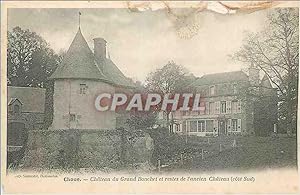 Carte Postale Ancienne Choue Château du Grand Bouchet et Restes de l'ancien Château (cote Sud)