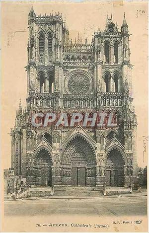 Image du vendeur pour Carte Postale Ancienne Amiens Cathdrale (Faade) mis en vente par CPAPHIL