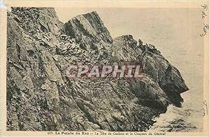 Carte Postale Ancienne La Pointe du Raz La Tete de Cochon et le Chapeau du Général