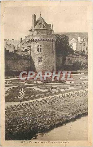 Bild des Verkufers fr Carte Postale Ancienne Vannes La Tour du Connetable zum Verkauf von CPAPHIL