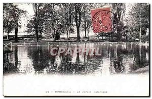 Image du vendeur pour Bordeaux Carte Postale Ancienne Le jardin botanique mis en vente par CPAPHIL