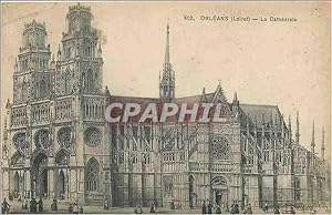 Carte Postale Ancienne Orleans (Loiret) La Cathédrale